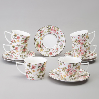 Чайный набор "BLOSSOM" на 6 пер. 12 пр. 250 мл LEFARD 165-589