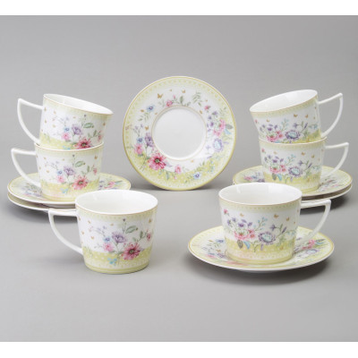 Чайный набор "BLOSSOM" на 6 пер. 12 пр. 250 мл LEFARD 165-591