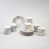 Кофейный набор "TOP STYLE" на 6 пер. 12 пр. 180 мл LEFARD 165-594