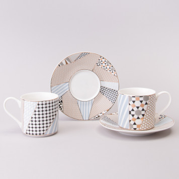 Чайный набор "TOP STYLE" на 2 пер. 4 пр. 250 мл LEFARD 165-595