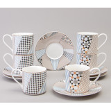 Чайный набор "TOP STYLE"на 6 пер. 12 пр. 250 мл LEFARD 165-596