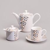 Чайный сервиз "TOP STYLE" на 6 пер. 14 пр. LEFARD 165-597