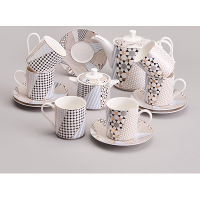 Чайный сервиз "TOP STYLE" на 6 пер. 14 пр. LEFARD 165-597-1