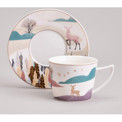 Чайный набор "TOP STYLE" на 6 пер. 12 пр. 250 мл LEFARD 165-600-1