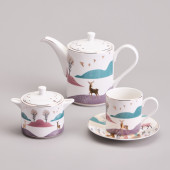 Чайный сервиз "TOP STYLE" на 6 пер. 14 пр. LEFARD 165-601
