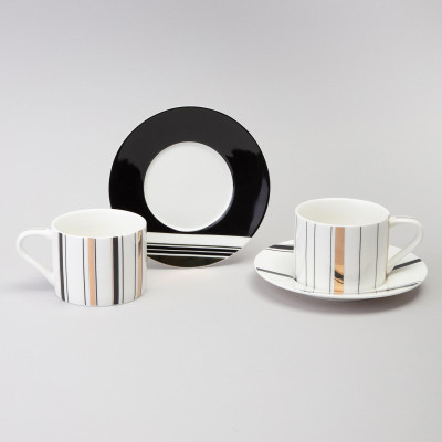 Чайный набор "TOP STYLE" на 2 пер. 4 пр. 250 мл LEFARD 165-609