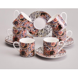 Кофейный набор "TOP STYLE" на 6 пер. 12 пр. 180 мл LEFARD 165-618