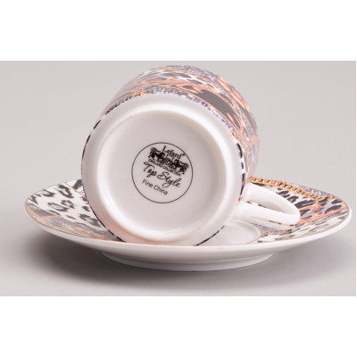 Кофейный набор "TOP STYLE" на 6 пер. 12 пр. 180 мл LEFARD 165-618-7