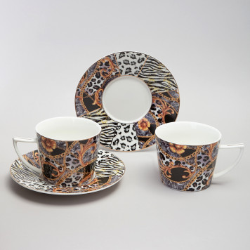 Чайный набор "TOP STYLE" на 2 пер. 4 пр. 250 мл LEFARD 165-619