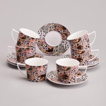 Чайный набор "TOP STYLE" на 6 пер. 12 пр. 250 мл LEFARD 165-620