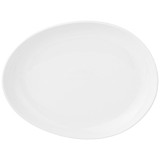 Тарелка обеденная овальная " EMOTION" 25, 7*20*3, 7 см (кор=16шт./мал.уп.=4шт.) LEFARD 171-228