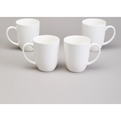 Набор кружек "INFINITY" 4 шт. 420 мл (кор=8наб.) LEFARD 171-312