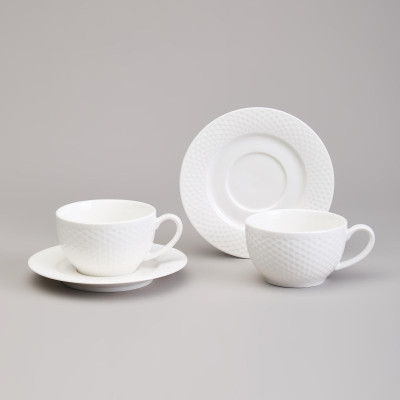 Чайный набор "INFINITY" на 2 пер. 4 пр. 230 мл (кор=16наб.) LEFARD 171-314-1