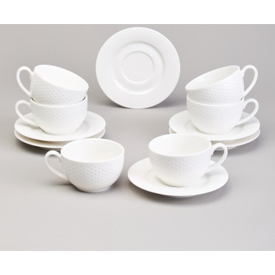 Чайный набор "INFINITY" на 6 пер. 12 пр. 230 мл (кор=4наб.) LEFARD 171-315