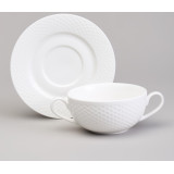 Бульонница с блюдцем "INFINITY" 300 мл (кор=24наб.) LEFARD 171-319