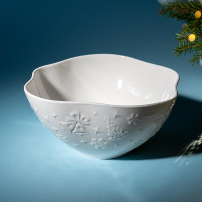 Салатник "NUTCRACKER" 20*8,5 см 1200 мл (кор=12шт.) LEFARD 171-352