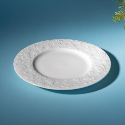 Набор тарелок закусочных "NUTCRACKER" 2 шт. 21,5 см (кор=16наб.) LEFARD 171-354-1