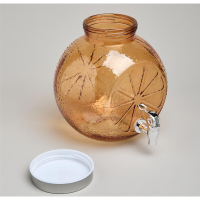 Диспенсер для напитков "ORANGE" 5 л размеры=23*17*24 см LEFARD 172-182-3