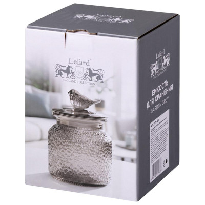 Емкость для хранения garden grey 650 мл LEFARD 172-188-1