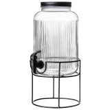 Диспенсер для напитков lines 3,9 л на металлической подставке LEFARD 172-191