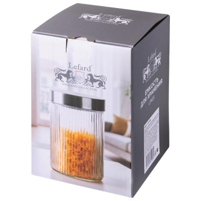 Емкость для хранения lines 1200 мл LEFARD 172-193-1