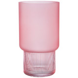 Ваза "JADE" pink диаметр 14см высота 25см LEFARD 182-1023