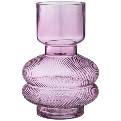Ваза "FUSION" violet диаметр 15см высота 22см LEFARD 182-1030