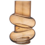 Ваза "FUSION" brown диаметр 16см высота 26см LEFARD 182-1031