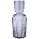 Ваза "AMELIE" grey диаметр 12см высота 31см LEFARD 182-1038