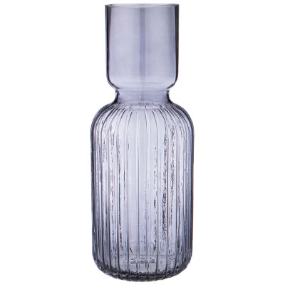 Ваза "AMELIE" grey диаметр 12см высота 31см LEFARD 182-1038