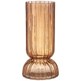 Ваза "CREATION" amber диаметр 12см высота 25см LEFARD 182-1045