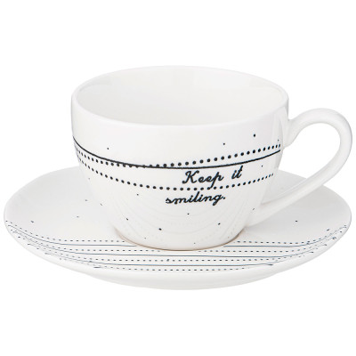 Чайная пара " HOME ATMOSPHERE" 250 мл (кор=32наб./мал.уп.=2наб.) LEFARD 189-455