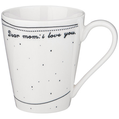 Кружка " HOME ATMOSPHERE" 390 мл (кор=32шт./мал.уп.=4шт.) LEFARD 189-456