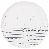 Тарелка закусочная " HOME ATMOSPHERE" 21 см (кор=24шт./мал.уп.=4шт) LEFARD 189-461