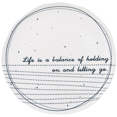 Тарелка закусочная " HOME ATMOSPHERE" 21 см (кор=24шт./мал.уп.=4шт) LEFARD 189-462