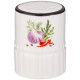 Набор для специй "KITCHEN PASSIONS" 2 шт. 4,8*4,8*6,4 см (кор=72наб.) LEFARD 189-474
