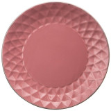 Тарелка подстановочная 24 см коллекция "МИРАЖ" цвет:спелая вишня (мал=6шт) LEFARD 191-127