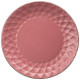 Тарелка подстановочная 24 см коллекция "МИРАЖ" цвет:спелая вишня (мал=6шт) LEFARD 191-127