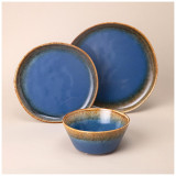 Набор посуды обеденный на 4 пер. 12 пр. синий LEFARD 191-305