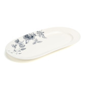 Блюдо овальное "BLUE GARDEN" 35,5*19*2,5 см LEFARD 191-350