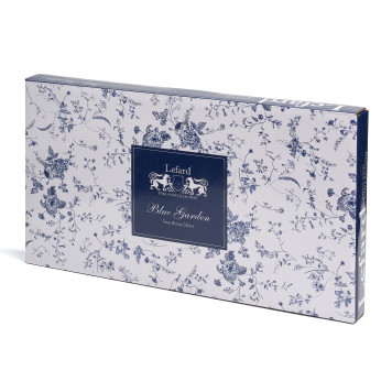 Блюдо овальное "BLUE GARDEN" 35,5*19*2,5 см LEFARD 191-350-2