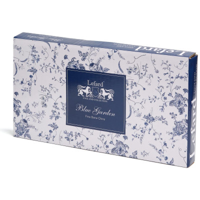 Блюдо овальное "BLUE GARDEN" 30*16,5*2,5 см LEFARD 191-351-2