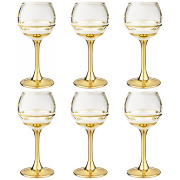 Набор из 6-ти рюмок "LINE GOLD", 65 мл LEFARD 194-932
