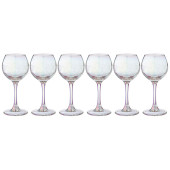 Набор рюмок из 6 шт "FLOWER" лиловая дымка 65 мл 6*6*12,4см LEFARD 194-942