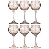 Набор рюмок из 6 шт "ГРАФИКА" мед 85 мл LEFARD 194-949