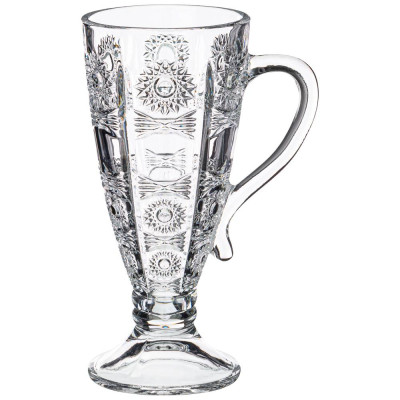 Набор из 4-х кружек "MUZA CRYSTAL" 250 мл. высота=16,5 см. (кор=12наб.) LEFARD 195-181-1