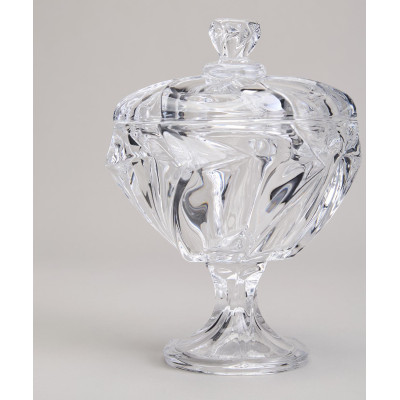 Блюдо с крышкой на ножке "BOHEMA" диаметр=11,5 см высота=16,5 см LEFARD 195-232-1