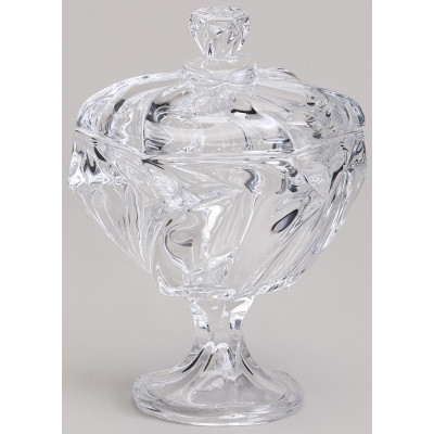 Блюдо с крышкой на ножке "BOHEMA" диаметр=11,5 см высота=16,5 см LEFARD 195-232