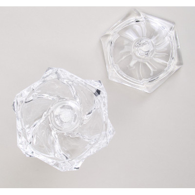 Блюдо с крышкой на ножке "BOHEMA" диаметр=11,5 см высота=16,5 см LEFARD 195-232-4