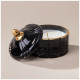 Свеча ароматическая "LOVELY" black 10,5х10,2х10 см LEFARD 196-105